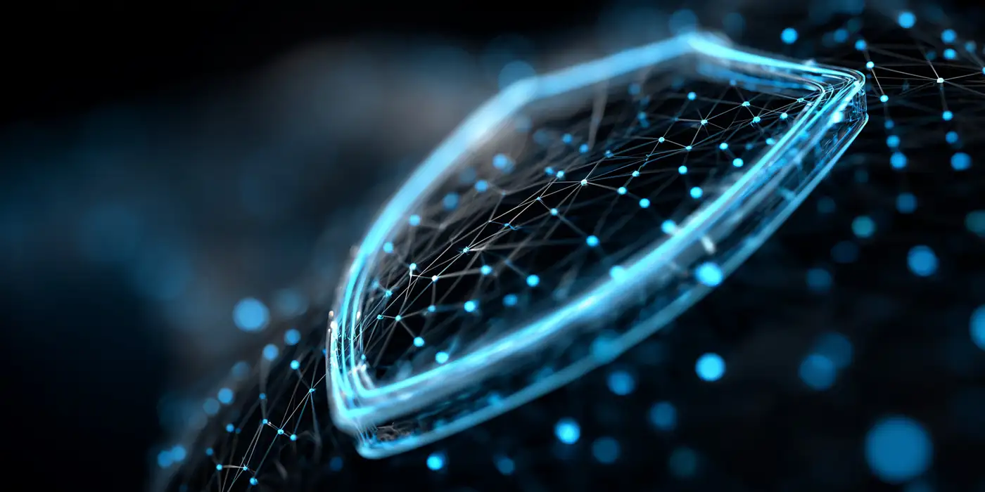 Bouclier numérique symbolisant la résilience des infrastructures face aux ransomwares