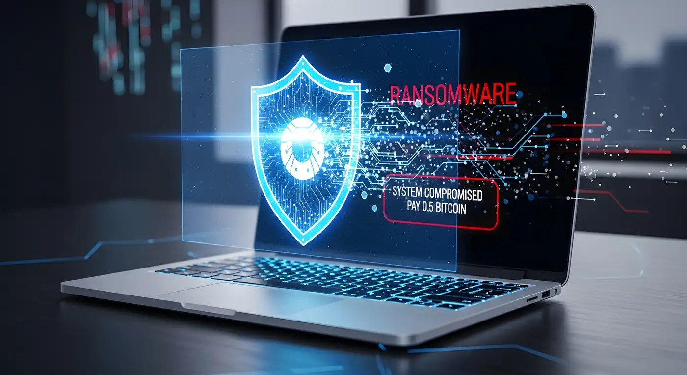 Illustration cybersécurité et protection des sauvegardes