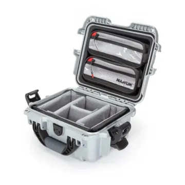 Photo de NANUK™ 905 - Valise de Protection Gris avec séaparateur Kit Photo
