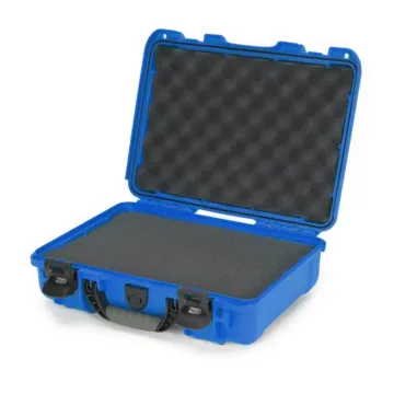 Photo de NANUK™ 910 - Valise de Protection Bleu avec Mousse