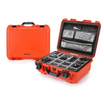 Photo de NANUK™ 930 - Valise de Protection Orange avec Séparateur et Organisateur Kit Photo