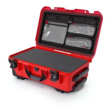 Photo de NANUK™ 935 - Valise de Protection Rouge avec Mousse et Organisateur