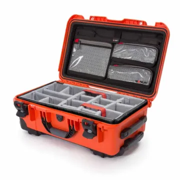 Photo de NANUK™ 935 - Valise de Protection Orange avec Séparateur et Organisateur Kit Photo