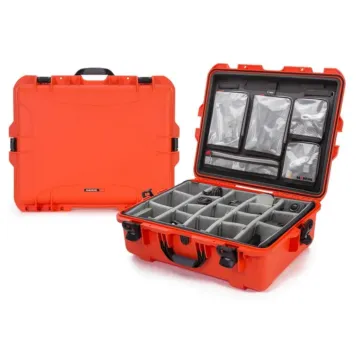Photo de NANUK™ 945 - Valise de Protection Gris avec Séparateur et Organisateur Kit Photo