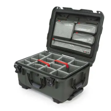Photo de NANUK™ 950 - Valise de Protection Olive avec Séparateur et Organisateur Kit Photo