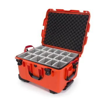 Photo de NANUK™ 960 - Valise de Protection Orange avec Séparateur