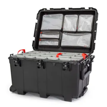 Photo de NANUK™ 975 - Valise de Protection Noire avec Séparateur et Organisateur Kit Photo
