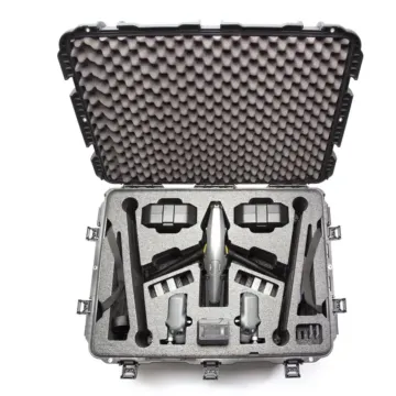 Photo de NANUK™ 975 - Valise de Protection Noire avec Mousse pour DJI Inspire 3
