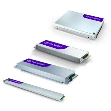 SSD Solidigm D7-P5520 PCIe 4.0 x4 aux formats U.2, E1.S et E1.L