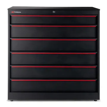 Vue de face armoire médias ProDevice DSS 500 à tiroirs pour stockage de bandes LTO