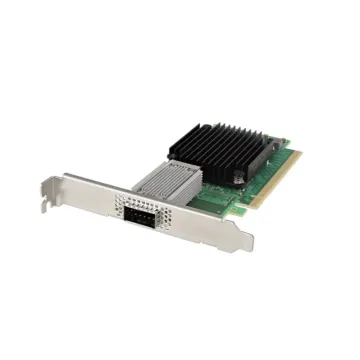Adaptateur réseau Mellanox ConnectX-5 MCX555A-ECAT 100 Gb/s QSFP28 demi-hauteur PCIe 3.0 x16.