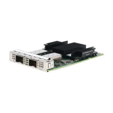Vue de 3/4 NVIDIA ConnectX-6 Dx MCX623106AC-CDAT adaptateur 100Gb/s Ethernet dual-port QSFP56