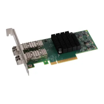 Carte réseau Sonnet Twin10G SFP28 PCIe avec deux ports SFP28 et dissipateur thermique