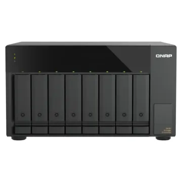 QNAP TL-D810TC4 boîtier d’extension JBOD USB 4 à 8 baies, vue de face