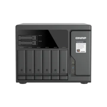 QNAP TVS-h877AX NAS 8 baies vue de face