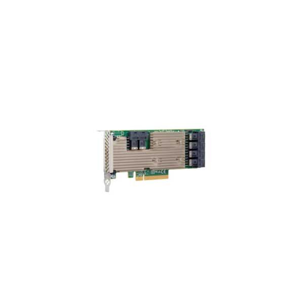 Carte Broadcom SAS 9305-24i avec six ports internes Mini-SAS HD SFF-8643.