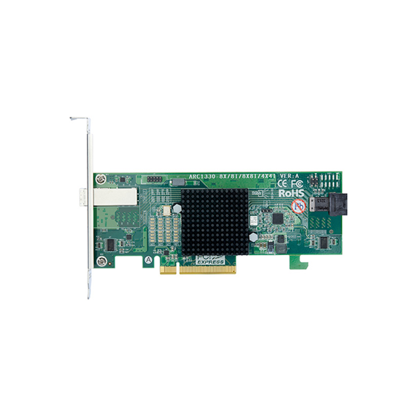 Areca ARC-1330-4i4x | HBA 12G SAS 8 Ports Mixte (SFF-8643/SFF-8644)