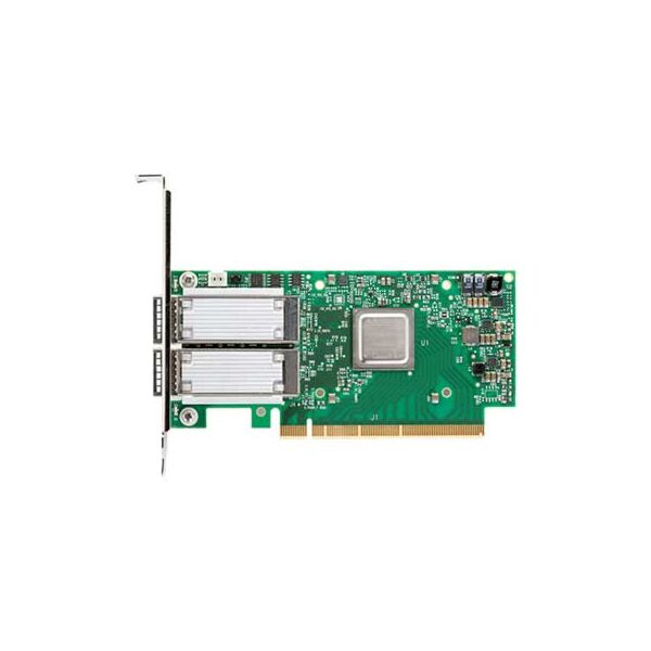 Adaptateur réseau double port Mellanox ConnectX-5 MCX556A-EDAT 100 Gb/s QSFP28 demi-hauteur PCIe 3.0 x16.