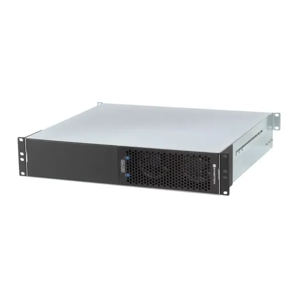 Châssis rack 2U Sonnet Echo II DV T5 Rackmount Thunderbolt 5, vue avant