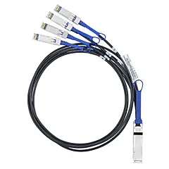 NVIDIA Mellanox LinkX câble DAC splitter cuivre passif QSFP+ vers 4x SFP+ 40GbE vers 4x10GbE