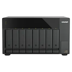 QNAP TL-D810TC4 boîtier d’extension JBOD USB 4 à 8 baies, vue de face
