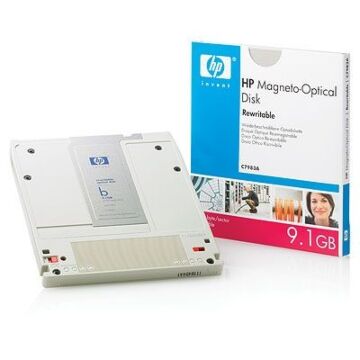 HP Disque magnéto-optique REW - 9.1 Gb