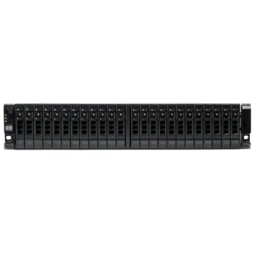 Châssis Seagate Exos X 2U24 avec 24 baies 2.5 pouces SAS et SSD