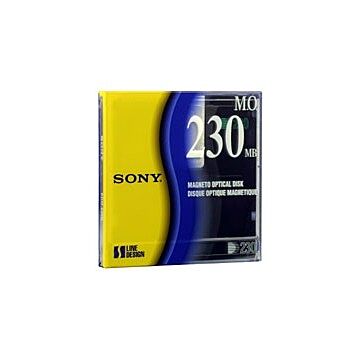 Sony Disque magnéto-optique - 230 Mb Sony Disque magnéto-optique - 230 Mb