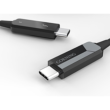 Corning Câble Optique Thunderbolt 3 40Gb/s 25M