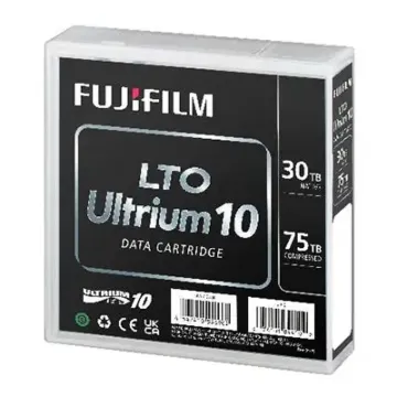 Cartouche Fujifilm LTO-10 WORM – Vue Boite 3/4 – Capacité 30 To