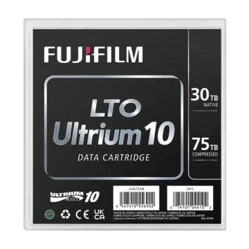 Cartouche Fujifilm LTO-10 REW – Vue Boite Face avant – Capacité 30 To