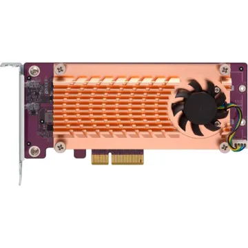 QNAP Carte d’extension pour deux SSD M.2 NVMe 22110/2280