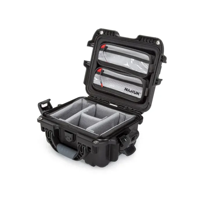 Photo de NANUK™ 905 - Valise de Protection Noir  avec séaparateur Kit Photo