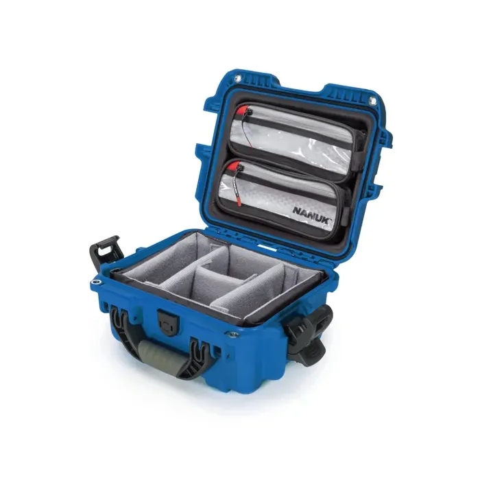 Photo de NANUK™ 905 - Valise de Protection Bleu avec séaparateur Kit Photo