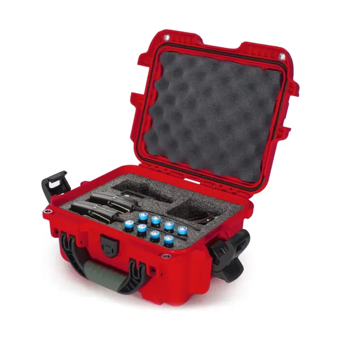 Photo de NANUK™ 905 - Valise de Protection Rouge avec Mousse pour Micro Sennheiser EW Wireless