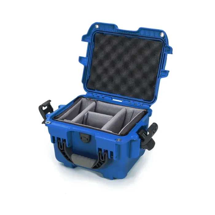 Photo de NANUK™ 908 - Valise de Protection Bleu avec séparateur