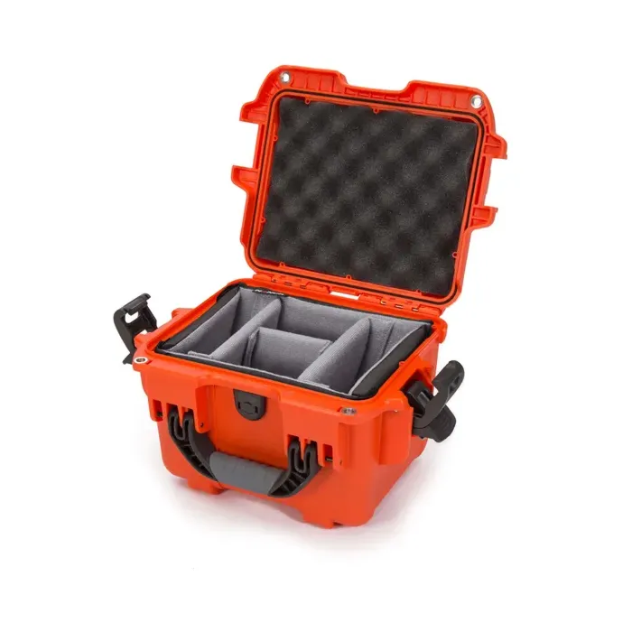 Photo de NANUK™ 908 - Valise de Protection Orange avec séparateur