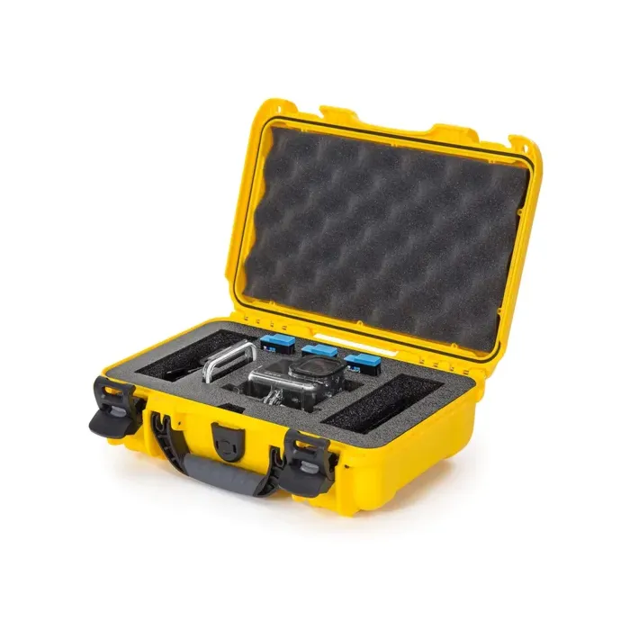 Photo de NANUK™ 909 - Valise de protection Jaune avec mousse pour Go Pro Hero 9 & 10