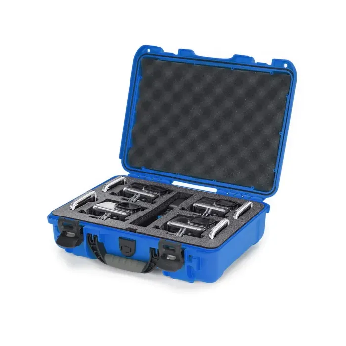 Photo de NANUK™ 910 - Valise de Protection Bleu avec mousse pour Go Pro Hero 9 et 10