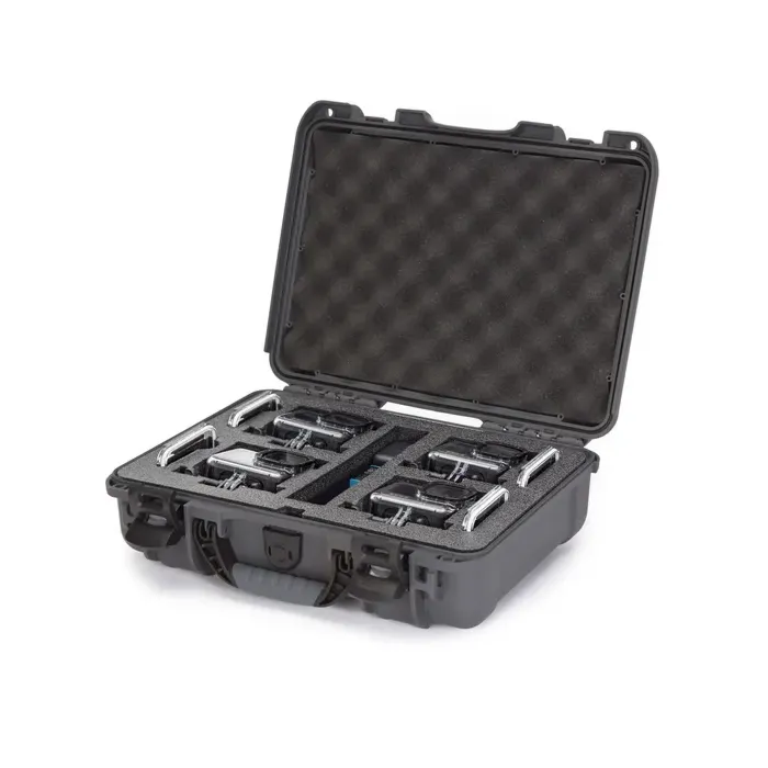 Photo de NANUK™ 910 - Valise de Protection Graphite avec mousse pour Go Pro Hero 9 et 10