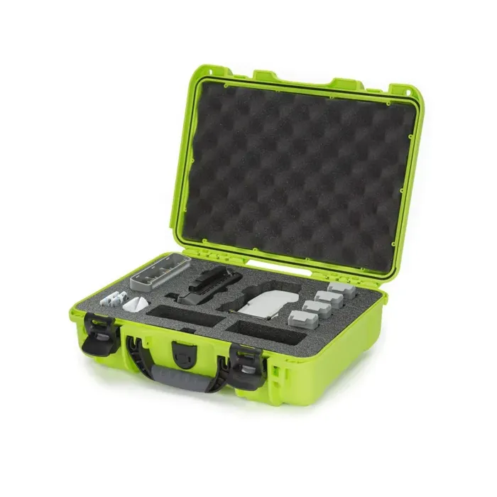 Photo de NANUK™ 910 - Valise de Protection Citron vert avec mousse pour DJI Mini SE Fly More