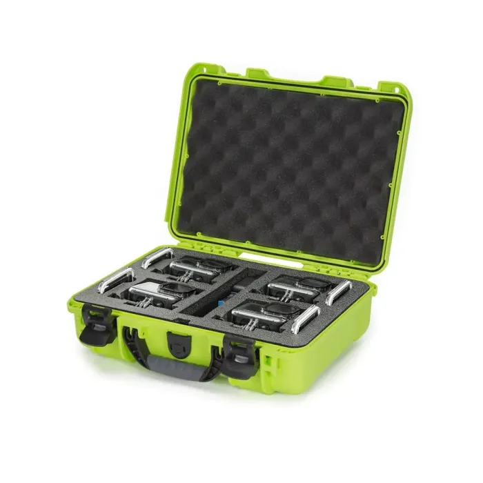 Photo de NANUK™ 910 - Valise de Protection Citron vert avec mousse pour Go Pro Hero 9 et 10