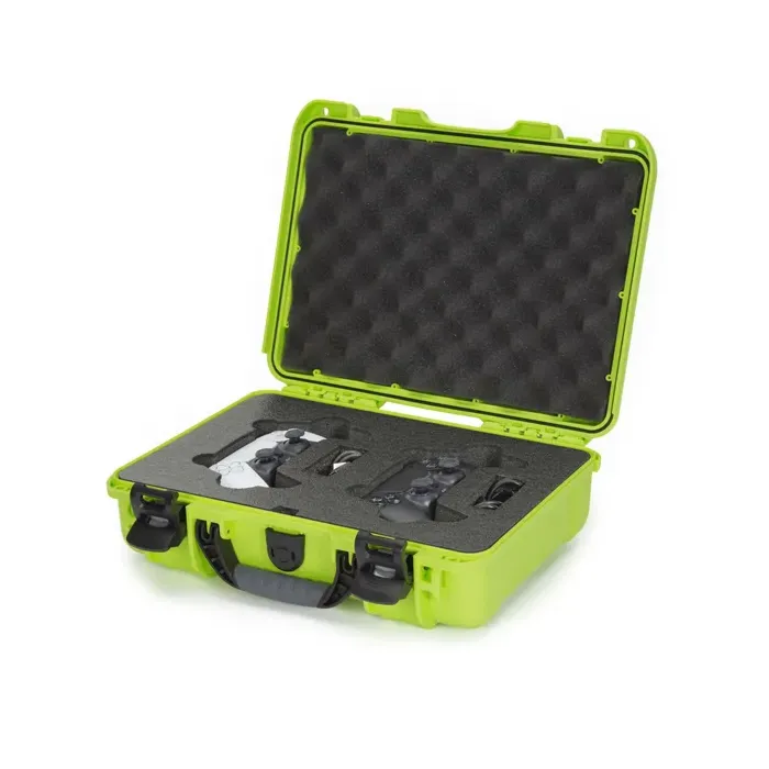Photo de NANUK™ 910 - Valise de Protection Citron vert avec mousse pour 2 manettes Playstation 5