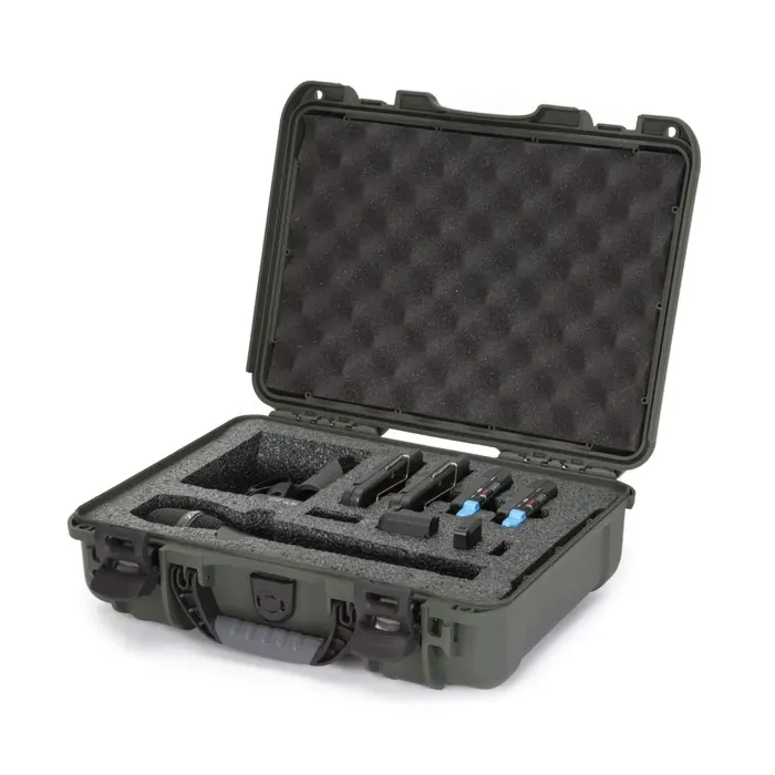 Photo de NANUK™ 910 - Valise de Protection Olive avec Mousse pour Sennheiser AVX wireless