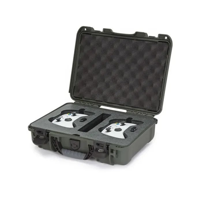 Photo de NANUK™ 910 - Valise de Protection Olive avec mousse pour 2 manettes XBOX