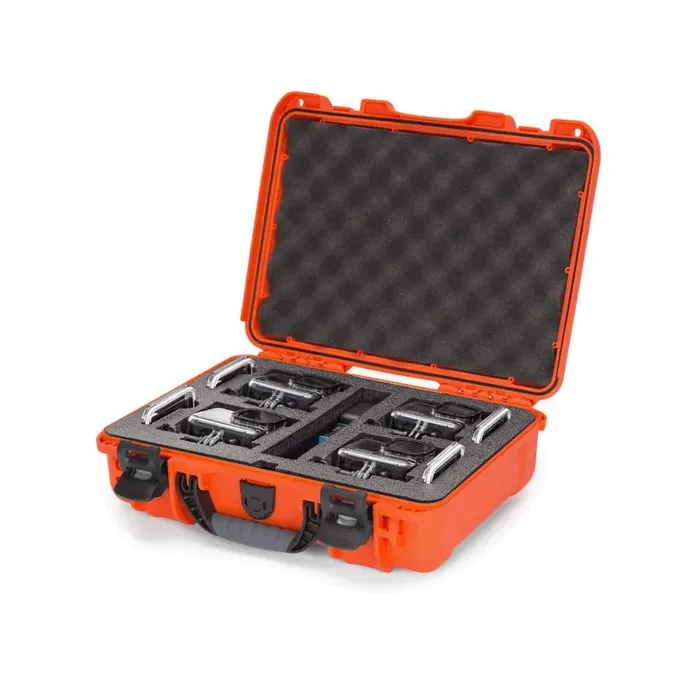Photo de NANUK™ 910 - Valise de Protection Orange avec mousse pour Go Pro Hero 9 et 10