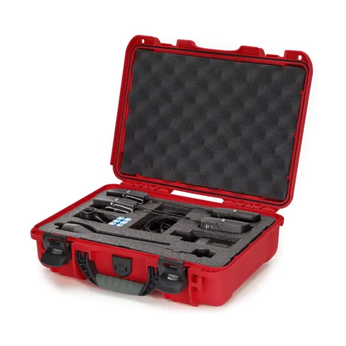 Photo de NANUK™ 910 - Valise de Protection Rouge avec Mousse pour Sennheiser ENG ou Senal