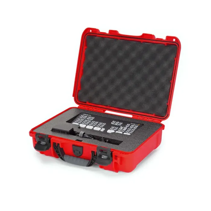 Photo de NANUK™ 910 - Valise de Protection Rouge avec mousse pour Atem Mini Pro