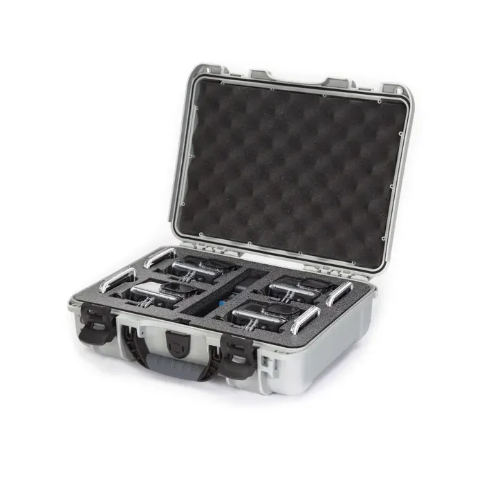 Photo de NANUK™ 910 - Valise de Protection Gris avec mousse pour Go Pro Hero 9 et 10