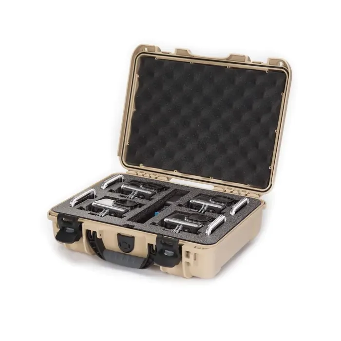 Photo de NANUK™ 910 - Valise de Protection Brun avec mousse pour Go Pro Hero 9 et 10